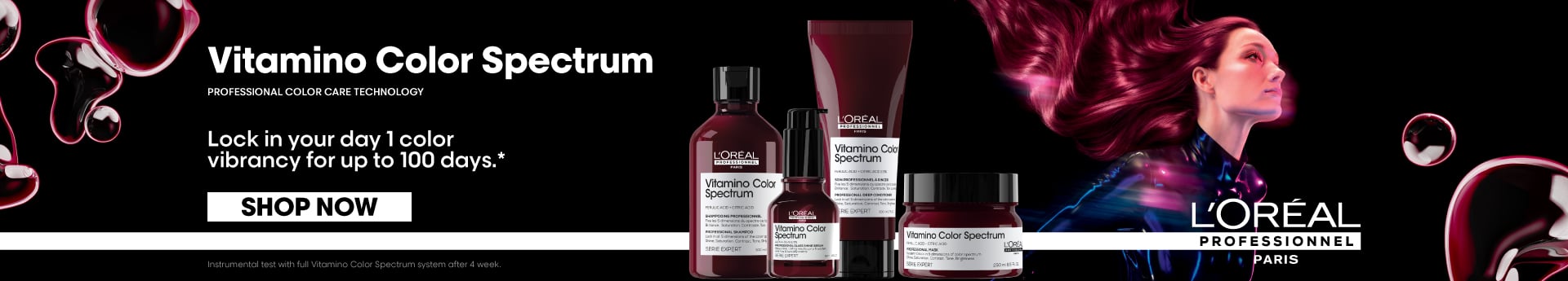 Vitamino Color Spectrum Homepage Banner | L'Oréal Partner Shop